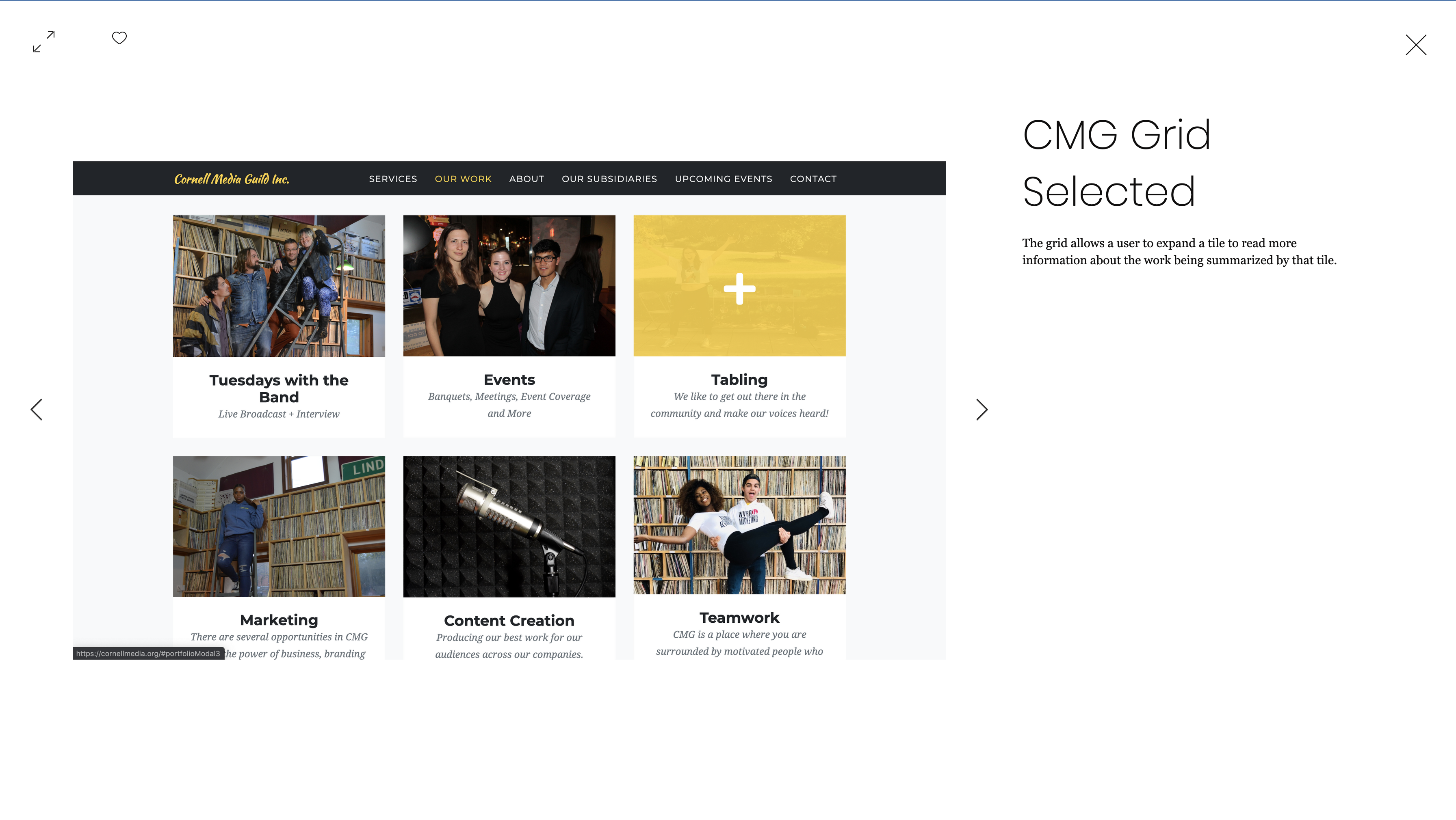 CMG Webpage 2020